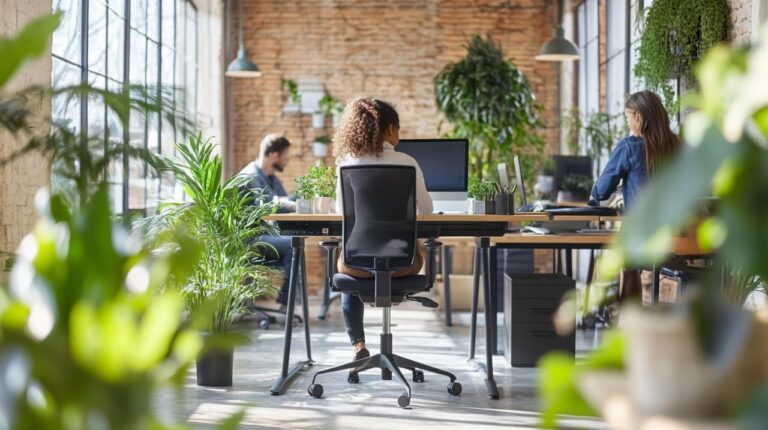 Les avantages d&rsquo;un bureau assis-debout ergonomique pour votre confort et productivité